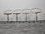 Mid-Century Space Age Chrome Dining Chairs, Italy, 1970s, Set of 4 For Sale - Image 4 of 10