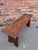 18th Century 19th Century Oak Carved Wood Bench For Sale - Image 5 of 7