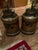 Chinoiserie Pair of Chinoiserie Tole Tea Caddy Table Lamps No. 5 & 6 – Black & Gilt – Working For Sale - Image 3 of 6