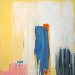 2026, Abstract Ethereal Oil Painting on Canvas in Pastel Tones, Blooming, Abstract Modern Painting by Natalia Roman