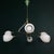 Mid-Century Chandelier with Opaline Glass from Stilnovo, Italy, 1960s For Sale - Image 9 of 18