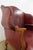 Old Hickory Leather Wingback Chair and Ottoman (Set of 2) For Sale - Image 9 of 17