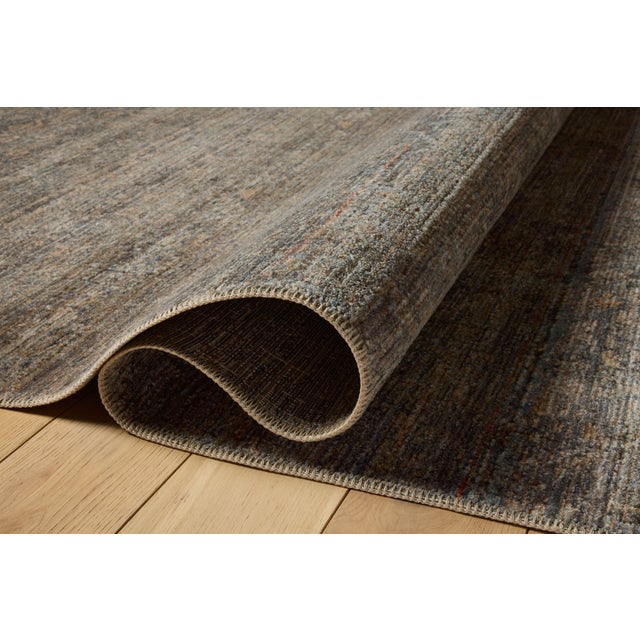 Loloi Rugs Amber Lewis x Loloi Molly Lagoon / Natural 11'-6" x 15'-6" Area Rug For Sale - Image 4 of 8