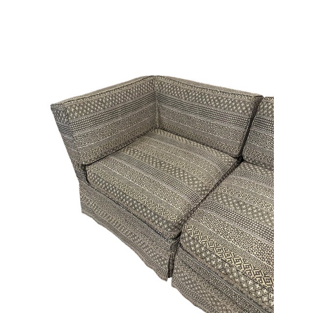 Textile Donghia 2-Piece Loveseat or Pair of Chairs For Sale - Image 7 of 11