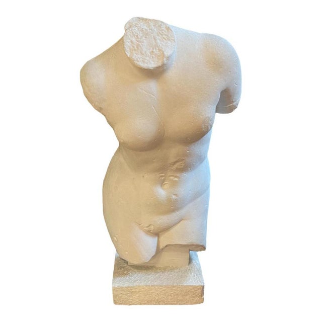 Large Studio Plaster Sculpture Bust of Woman by Lola Di Vito For Sale - Image 12 of 12