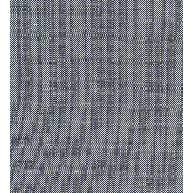 The House of Scalamandré Chester Weave Fabric, Indigo For Sale