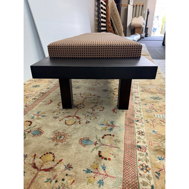 2010s Christian Liaigre for Holly Hunt Cordovan Bench For Sale - Image 5 of 12
