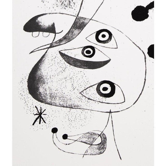 Joan Miro, Barcelona, Personnages joyeux, Screen Print For Sale - Image 4 of 6