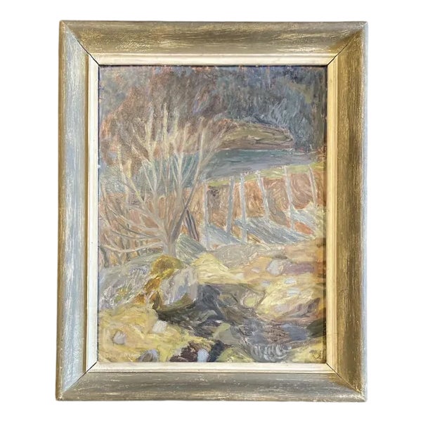 Atle Urdal, Gudbrandsdal Landscape, Oil Painting, Framed For Sale