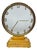 1940s Art Deco Etalage Reclame Mystery Clock Running Nicely For Sale
