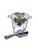 Elegant glass ice bucket featuring grape accents, paired with a matching ornate scoop, ideal for entertaining or...