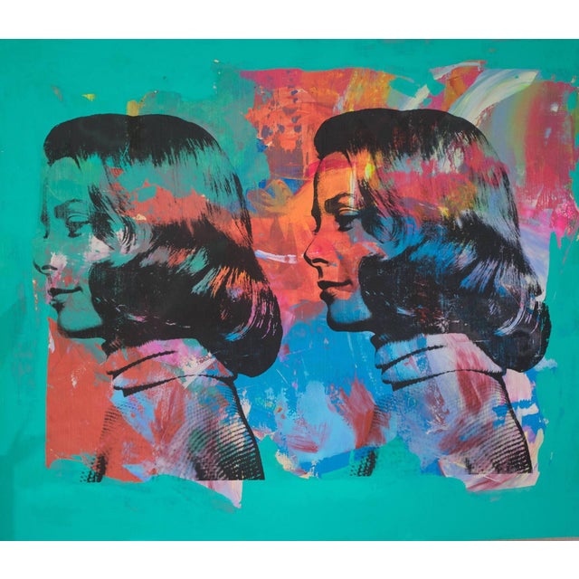 Figurative Grace Kelly Painting by Dane Shue For Sale - Image 3 of 3