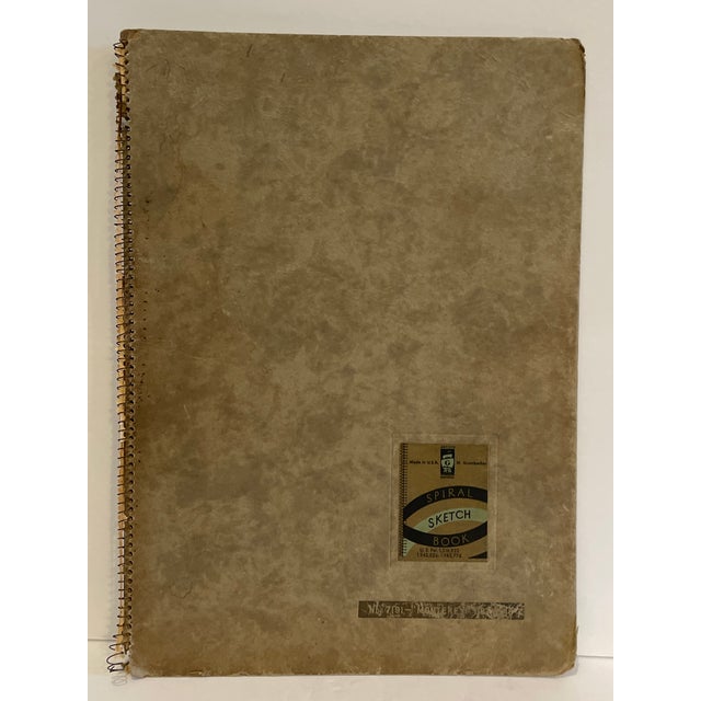 1940s Fashion Sketchbook by Jimmy Anderson For Sale - Image 6 of 6