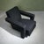 Early Utrecht Chair in Black Upholstery by Gerrit Thomas Rietveld for Metz & Co., 1936 For Sale - Image 12 of 13