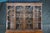 Mid Century Baker Georgian Mahogany Breakfront Bookcase Cabinet Bubble Glass, Attributed For Sale - Image 18 of 18