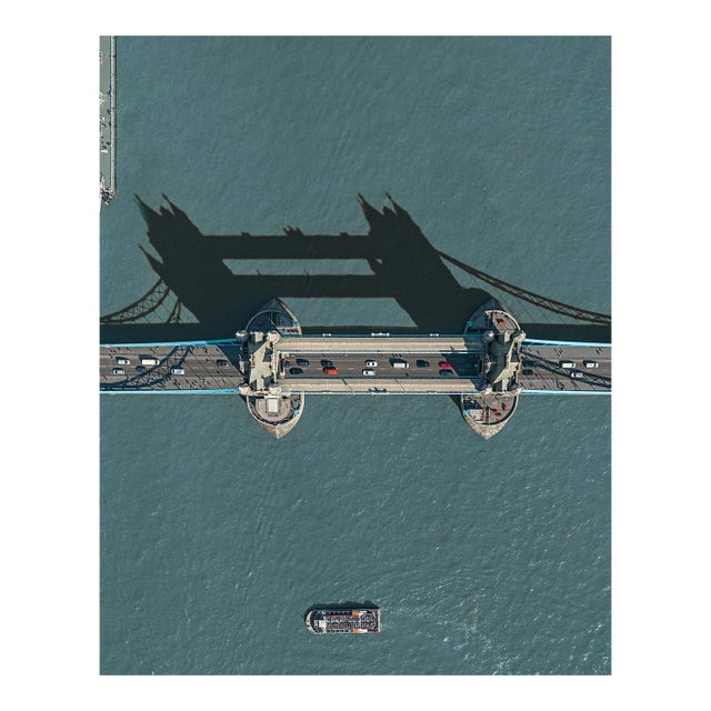 "Tower Bridge" Contemporary Limited Edition Fine Art Photograph Print by Bernhard Lang For Sale