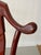 Wood Chair in Ming Chinese style with High Backrest and Red Lacquer For Sale - Image 7 of 18