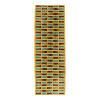 Galerie Shabab Collection Mid-20th Century Handmade Turkish Anatolian Art Deco Style Runner For Sale