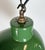 Industrial Green Enamel Factory Pendant Lamp, 1960s For Sale - Image 4 of 17