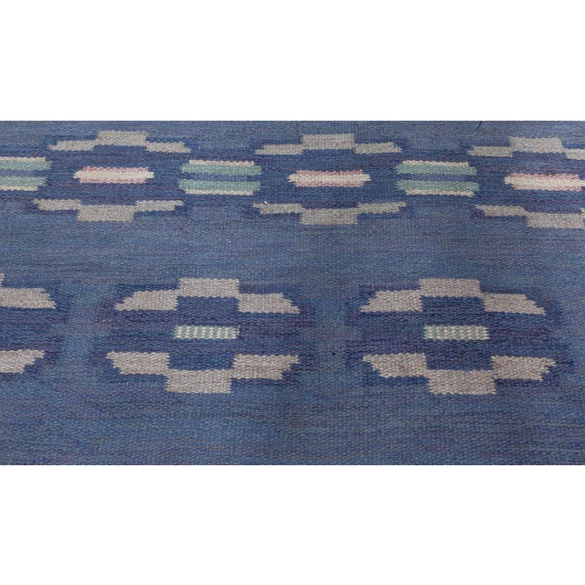 Doris Leslie Blau Vintage Swedish Flat Weave Rug by A Bindd For Sale In New York - Image 6 of 10