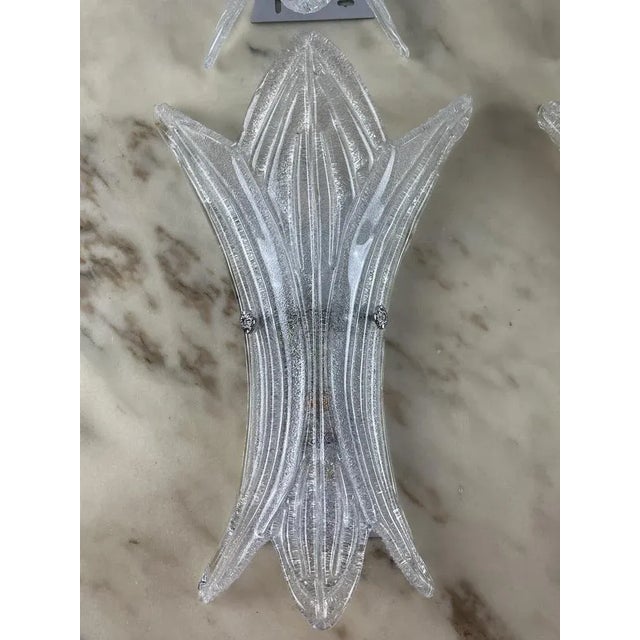 Murano Glass Wall Lights, Italy, 1990s, Set of 4 For Sale - Image 11 of 11
