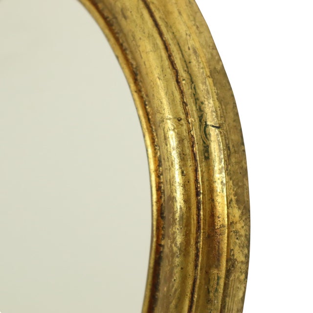 Vintage French Crested Mirror, 1950s For Sale - Image 14 of 15