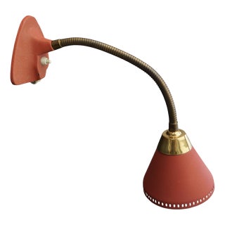 Swedish Mid-Century Modern Wall Lamp from Ewa Värnamo, 1950s For Sale