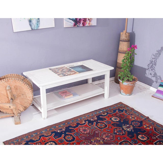 Antique Caucasian Decorative Rug For Sale In Los Angeles - Image 6 of 6