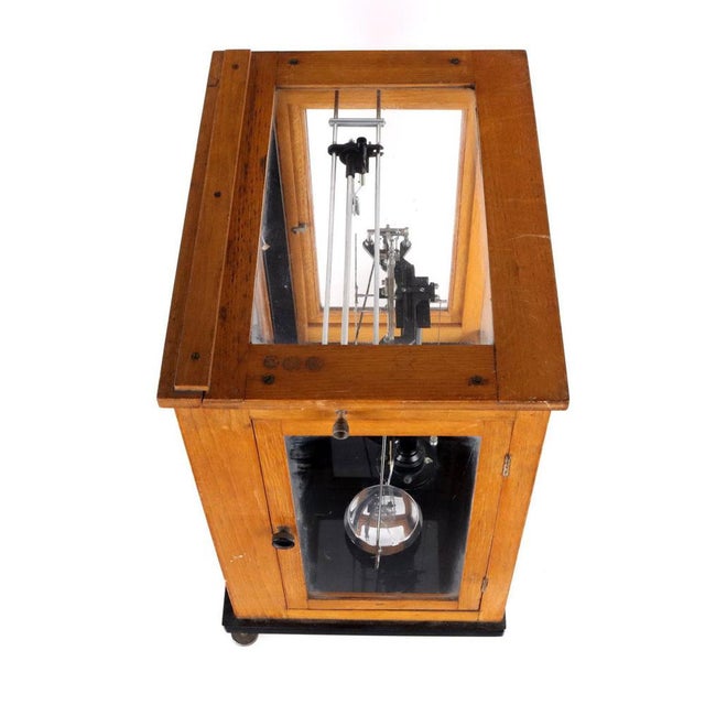 Analogue Scale in Teca by Galileo Sartorius, Milan For Sale - Image 11 of 13