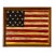 American Flag Painting by Elias Telles For Sale