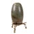 Antique Indian Shiva Lingam Fertility Stone on Cast Brass Tripod Stand For Sale - Image 3 of 10