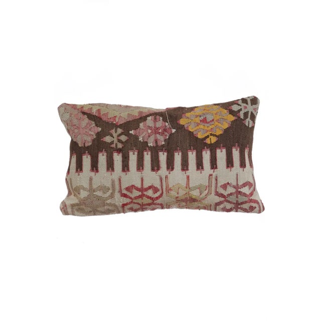 Handmade Kilim Pillow Cover For Sale - Image 4 of 4
