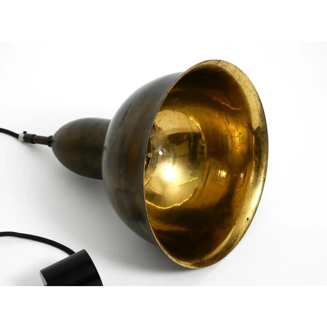 Mid-Century Brass Church Pendant Lamp For Sale - Image 11 of 15