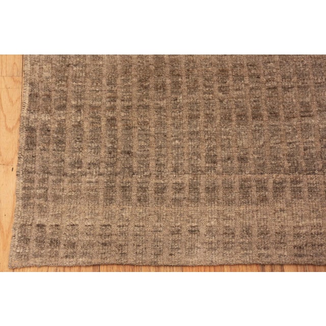 Textile Nazmiyal Collection Modern Moroccan Hallway Rug For Sale - Image 7 of 7