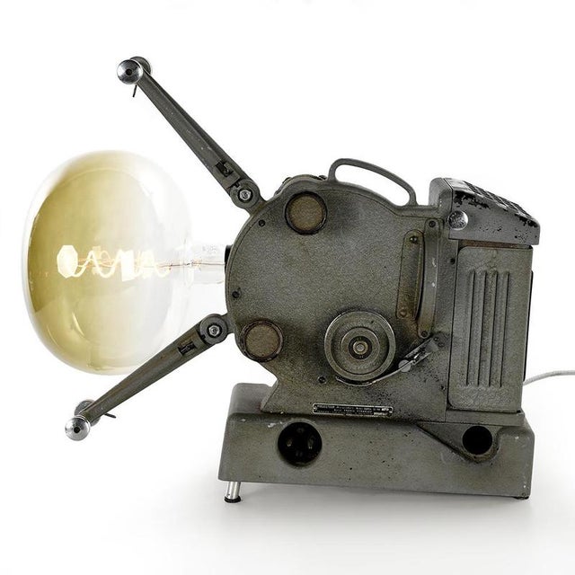 Projector Transformed Into a Light Fixture from Heurtier For Sale - Image 3 of 9