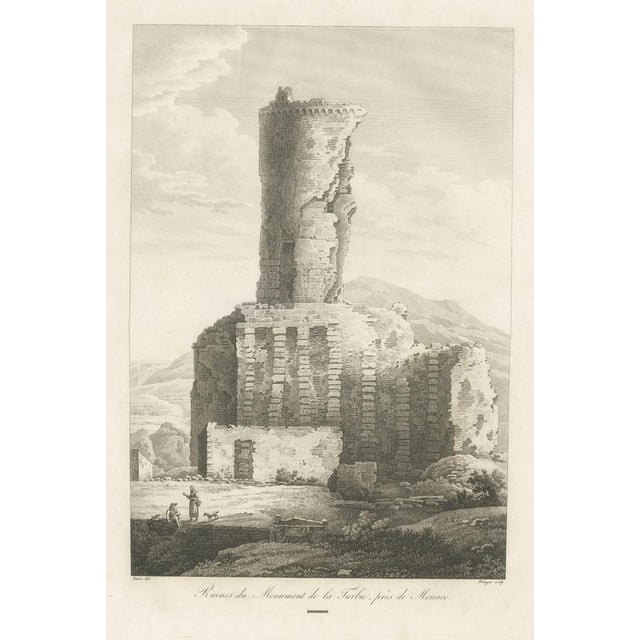 Roman Tropaeum Alpium, 1780, Paper For Sale - Image 3 of 5