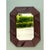 Mid-Century Modern Vintage Octagonal Rattan Wall Mirror For Sale - Image 3 of 12