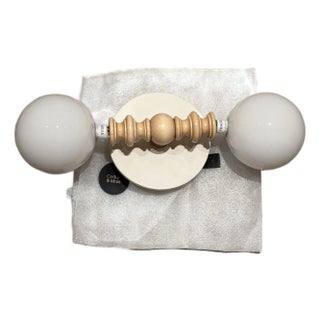 Wall Mounted Cedar and Moss Sconce For Sale