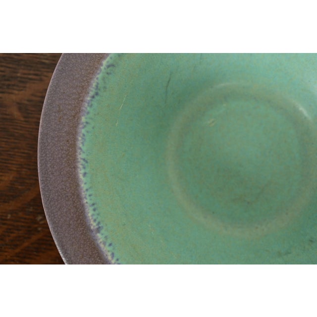 Rookwood Pottery Rookwood Pottery Arts & Crafts Glazed Ceramic Art Pottery Bowl, 1916 For Sale - Image 4 of 11