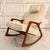 1960s Bröderna Anderssons Danish Modern Teak Rocking Lounge Chair For Sale - Image 12 of 13