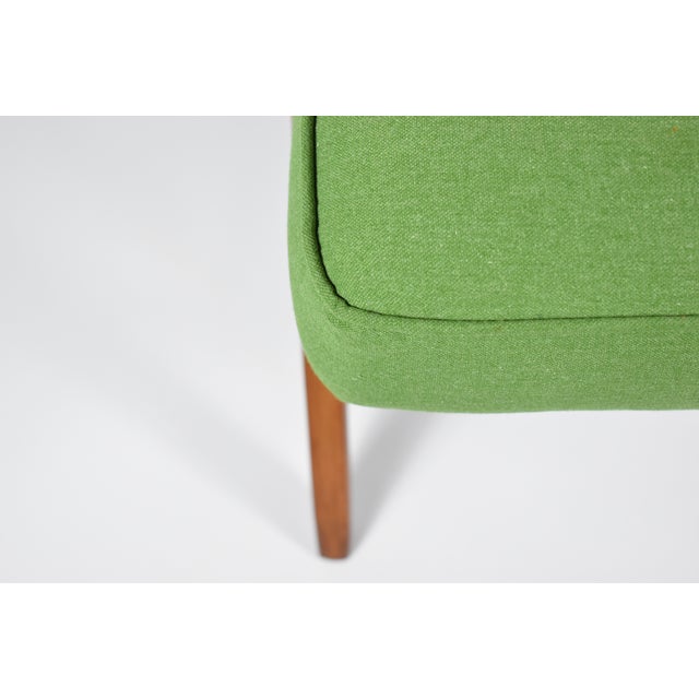 Bunny Armchair in Green Fabric, 1960s For Sale - Image 4 of 18
