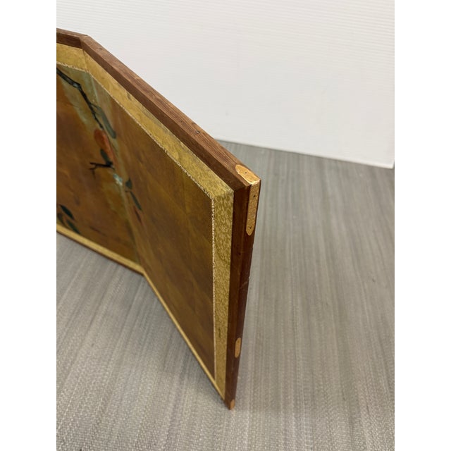 Japanese Byobu Persimmon Tree Screen For Sale In San Francisco - Image 6 of 12