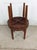 Mid Century Modern Embossed Leather and Teak Coffee Table and Matching Stools For Sale - Image 15 of 18