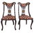 Wood Antique English Art Nouveau Chairs, 1890s, Set of 2 For Sale - Image 7 of 7