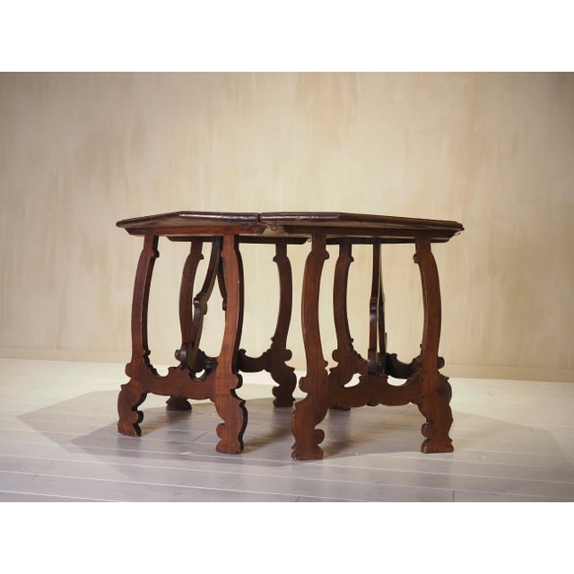 Early 18th Century Antique Italian Console Tables, 1700, Set of 2 For Sale - Image 5 of 18