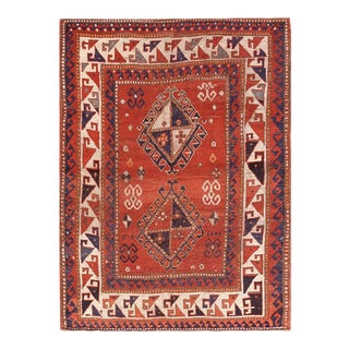 Antique Caucasian Kazak Rug For Sale