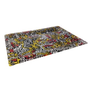 Pop Art Serving Tray by Keith Haring for Café Des Arts, 1990s For Sale