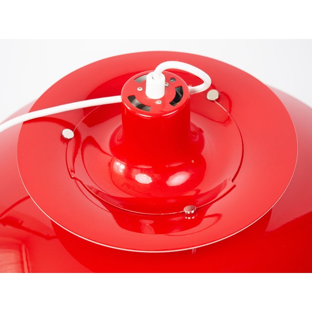 Red Vintage Danish PH 5 Lamp by Poul Henningsen for Louis Poulsen, 1990s For Sale - Image 8 of 9