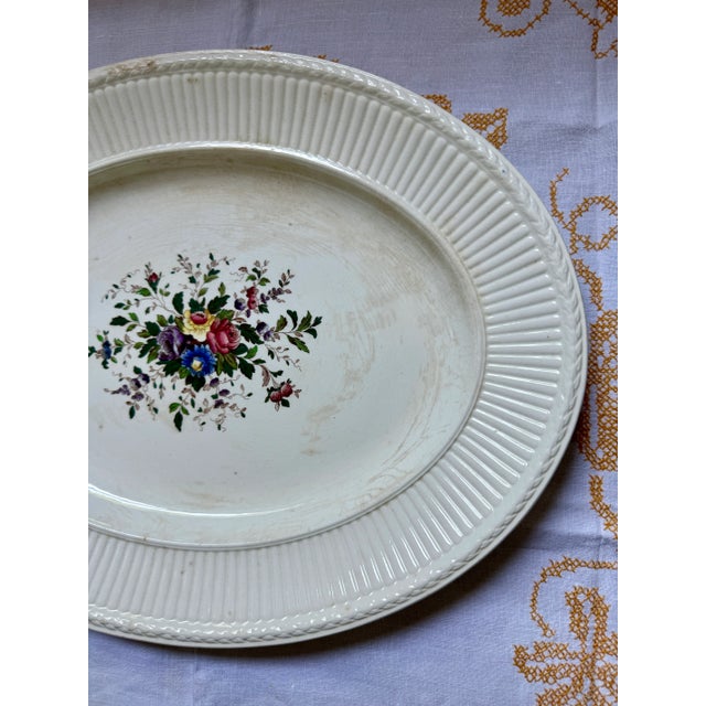Wedgwood Antique 1920s Wedgwood "Conway" Platter For Sale - Image 4 of 7