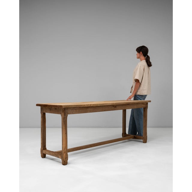 1900s French Oak Dining Table For Sale - Image 16 of 18